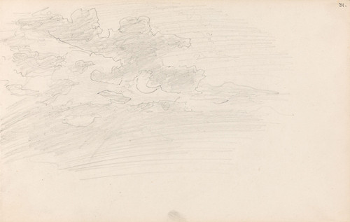 Gallery Edition study of Adolph Tidemand's Cloud study.