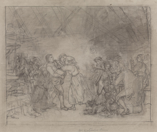 Gallery Edition study of Adolph Tidemand's Det gjenfundne barn.
