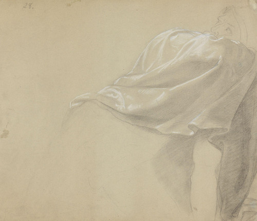 Gallery Edition study of Adolph Tidemand's Draperistudier 2.