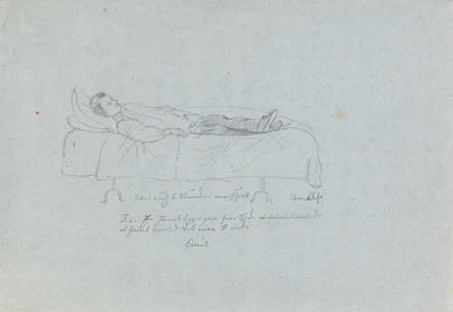 Gallery Edition study of Adolph Tidemand's Emil, Amalfi.