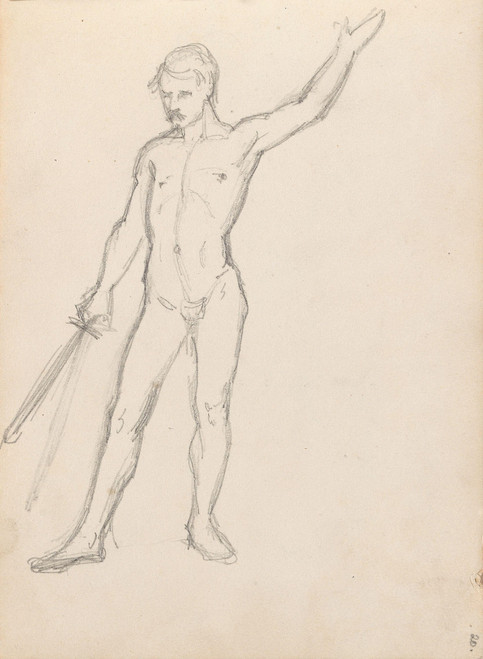 Gallery Edition study of Adolph Tidemand's Gustav Vasa.