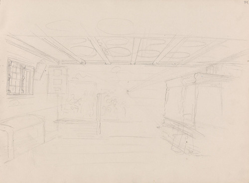 Gallery Edition study of Adolph Tidemand's Interior.