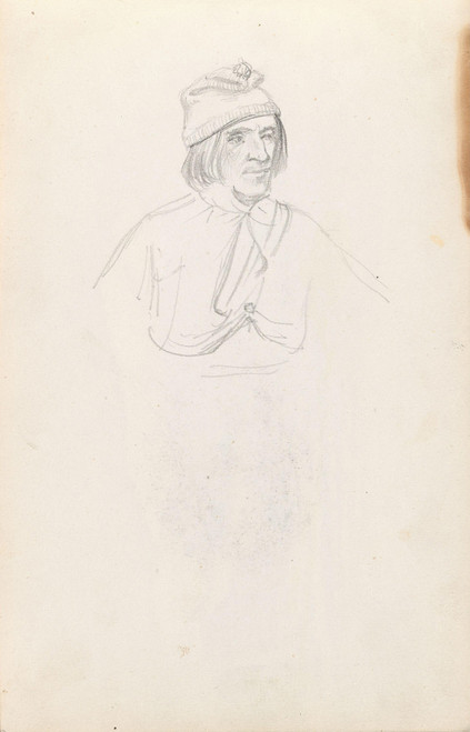 Gallery Edition study of Adolph Tidemand's Mannsportrett.