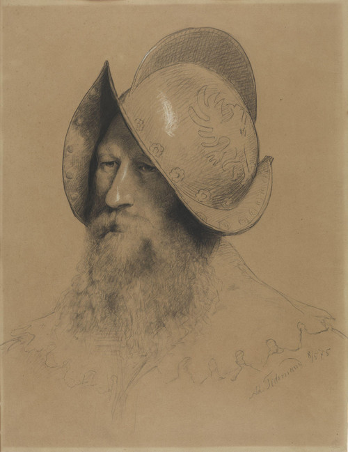Gallery Edition study of Adolph Tidemand's Offiser.