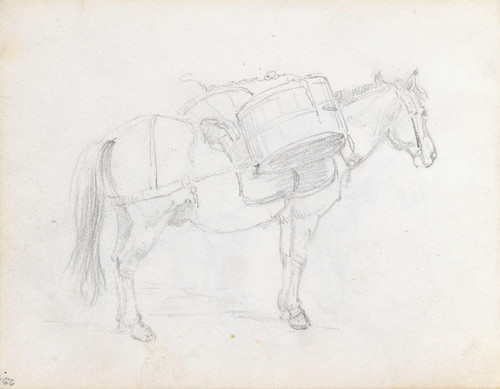 Gallery Edition study of Adolph Tidemand's Pakkhest.