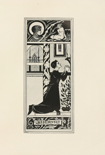 Gallery Edition study of Aubrey Vincent Beardsley's Under the hill Pl.12.