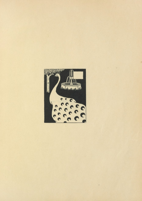 Gallery Edition study of Aubrey Vincent Beardsley's Vignette From ‘Le Morte Darthur’.