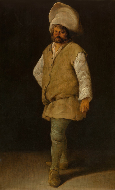 Gallery Edition study of Adriaen Brouwer's A Porter.