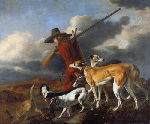 Gallery Edition study of Adriaen Cornelisz Beeldemaker's The Hunter.