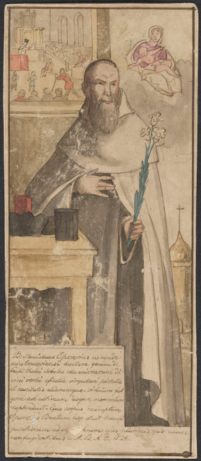 Gallery Edition study of Adrian Głębocki's Blessed Stanisław Oporowicz.