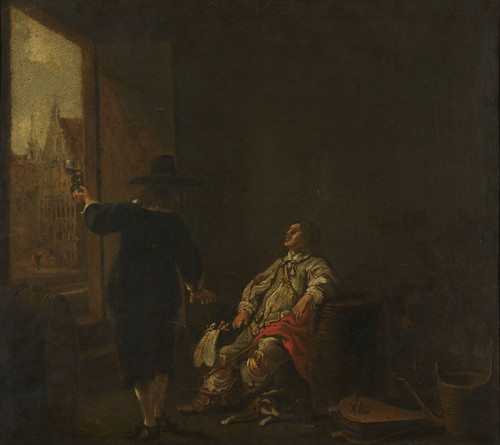 Gallery Edition study of Aelbert Cuyp's Tasting the Wine.