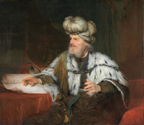 Gallery Edition study of Aert de Gelder's King David.