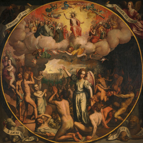 Gallery Edition study of Aert Pietersz.'s Last Judgment.