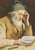 Gallery Edition study of Albert Anker's Old Man Reading.