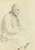 Gallery Edition study of Albert Anker's Sitzender Mann mit Mütze.