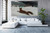 A monumental 108-inch architectural-scale fine art print of Winslow Homer’s The Fox Hunt, showcasing intense high-contrast winter scenery with deep charcoal linework and stark white snow fields.