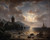 Gallery Edition study of Albert De Marees's Coast At Night With Lighthouse.