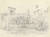 Gallery Edition study of Albert Emil Kirchner's Eingang zu einem Garten in Venedig.