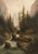 Gallery Edition study of Albert Rieger's Mountain stream.