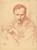 Gallery Edition study of Albert Sterner's Martin Birnbaum.
