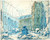 Gallery Edition study of Alfred Ost's Binnenkoer van het Ostmuseum.