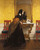 Gallery Edition study of Alfred Stevens's Le bouquet.