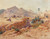 Gallery Edition study of Alphonse Birck's Caravane à Bou Saâda.