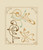 Gallery Edition study of Alphonse Mucha's Abstract design based on arabesques.