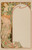 Gallery Edition study of Alphonse Mucha's Menu Card.