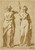 Gallery Edition study of Andrea Boscoli's Two Standing Female Figures (Studies after Classical Statuary).