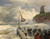 Gallery Edition study of Andreas Achenbach's Stürmische Brandung an der Mole.