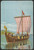 Gallery Edition study of Andreas Bloch's Viking ship.