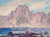 Gallery Edition study of Anna Boberg's Lofoten in Violet. Study.