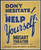 Gallery Edition study of Anonymous's Help Yourself.