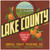 Gallery Edition study of Anonymous's Lake County Brand Citrus Label.