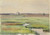 Gallery Edition study of Anonymous's Marsh Landscape with Boats.