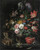 Gallery Edition study of Abraham Mignon's The Overturned Bouquet.