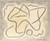 Gallery Edition study of Abraham Walkowitz's Rhythmic Lines; Abstraction.