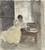 Gallery Edition study of Adolf le Comte's Naaister.