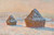 Gallery Edition study of Claude Monet's Wheatstacks, Snow Effect, Morning.