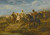 Gallery Edition study of Adolf Schreyer's Advancing Cavalrymen.