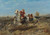 Gallery Edition study of Adolf Schreyer's The Chase.