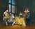 Gallery Edition study of Adolphe-Alexandre Lesrel's La Confrontation.