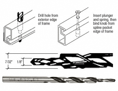 Plunger Latch Step Drill Bit