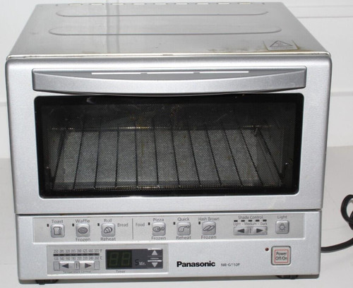 Panasonic NB-G110P FlashXpress Toaster Oven Double Infrared Heating - Used
