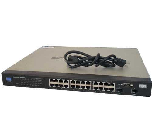 Linksys / Cisco SRW2024P 24-Port 10/100/1000 Managed Gigabit Switch - Used 07