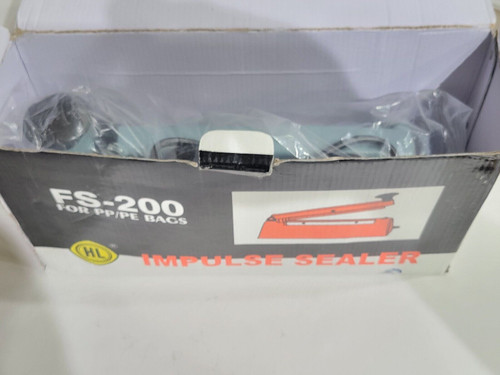 Metronic FS-200 Heat Sealing Machine Impulse Sealer For PP/PE Bags - New Open
