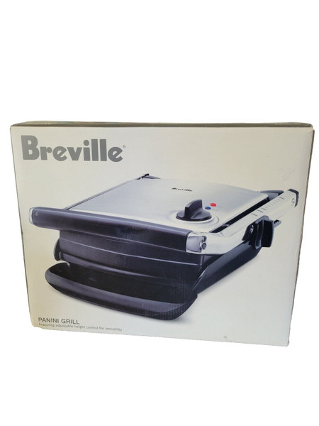 Breville TG425XL Panini Grill Press  w/ Adjustable Height Temperature - Used 