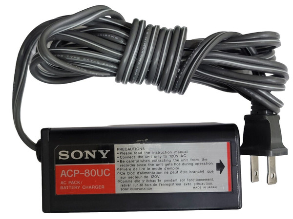 SONY ACP-80UC Battery Charger AC Pack Power Supply - Used 04