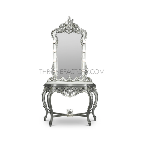 Baroque Vanity  - Antique Silver